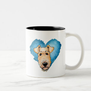KiniArt Airedale Terrier Coffee Mok