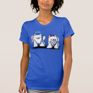 KiniArt American Eskimos T-shirt