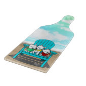 KiniArt Beach Westies Snijplank (Hoek)