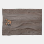 KiniArt Beaver Serviette de cuisine (Horizontal)