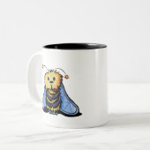 KiniArt Bee Mug à café à deux tons (Devant gauche)