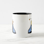 KiniArt Bee Mug à café à deux tons (Centre)