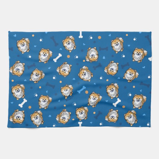 KiniArt Bella Pom serviette (Horizontal)