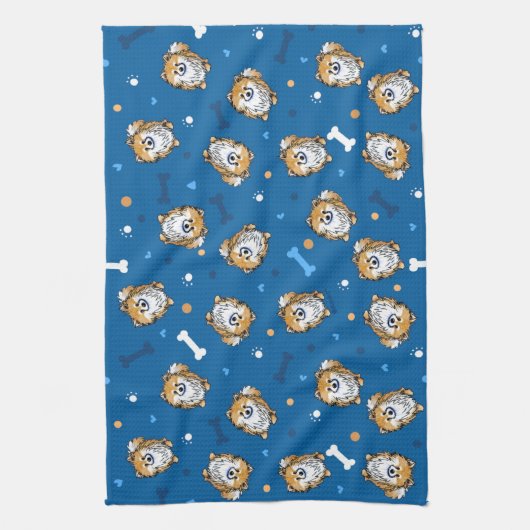 KiniArt Bella Pom serviette (Vertical)