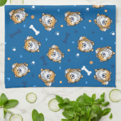 KiniArt Bella Pom Towel Theedoek (Gevouwen)