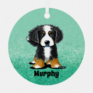 KiniArt Bernese Mountain Dog Metalen Ornament