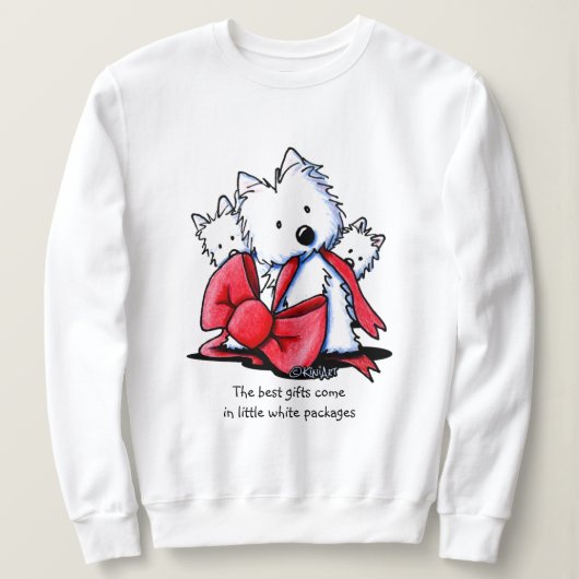 KiniArt Best Gifts Westies Sweatshirt (Design voorkant)