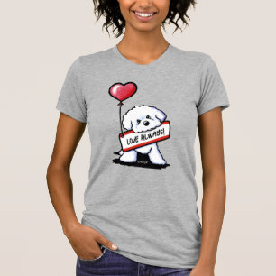 KiniArt Bichon aime toujours T-shirt