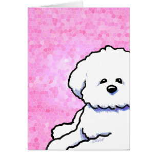 KiniArt Bichon Frise Kaart