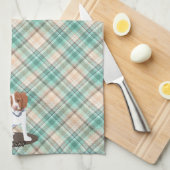 KiniArt Brittany over Marina Pset Kitchen Towel Theedoek (Quarter Fold)