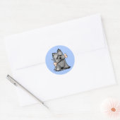 KiniArt Cairn Bone Appetit Stickers (Envelop)