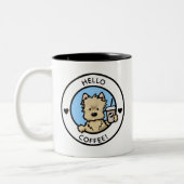 KiniArt Cairn Terrier Coffee Mug (Gauche)