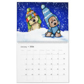 KiniArt Cairn Terriers Agenda Kalender (Jan 2026)