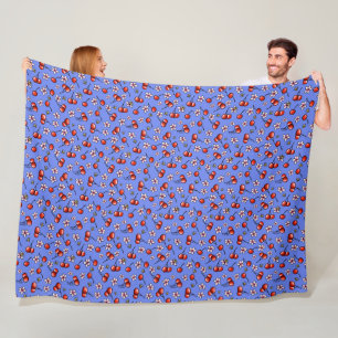 KiniArt Cherries Cherry Blossom Fleece Blanket Deken