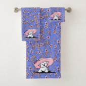 KiniArt Cherry Blossom Bath Towel Set Bad Handdoek (Insitu)