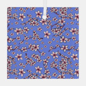 KiniArt Cherry Blossom Glas Ornament (Achterkant)