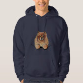 KiniArt Chow Chow Hoodie (Voorkant)