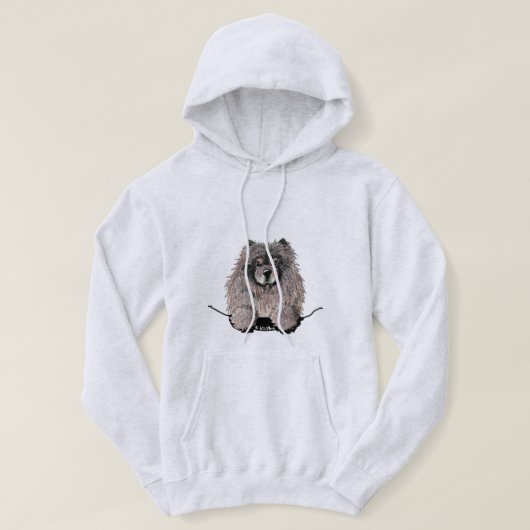 KiniArt Chow Hoodie (Design voorkant)