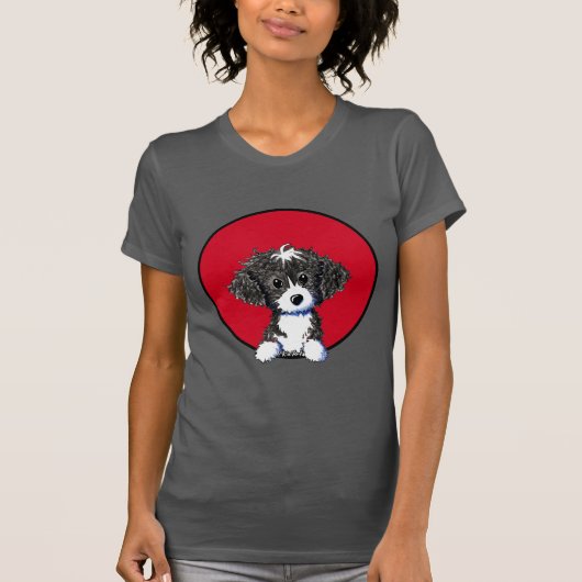 KiniArt Cockapoo T-shirt (Voorkant)