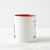 KiniArt Cocker Spaniel Christmas Mug (Centre)
