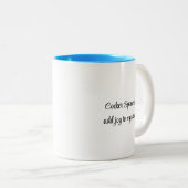 KiniArt Cocker Spaniel Mug (Devant droit)