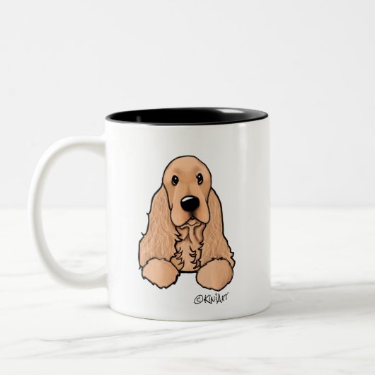 KiniArt Cocker Spaniel Mug (Gauche)