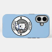 KiniArt Coffee Westie Hoesje-Mate iPhone Case (Achterkant (horizontaal))