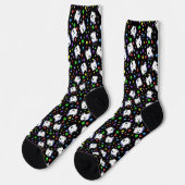KiniArt Confetti Westie Socks Sokken (Links)