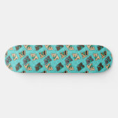 KiniArt Cutieface Cairn Skateboard (Horz)