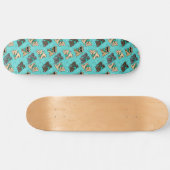 KiniArt Cutieface Cairn Skateboard (Horz)