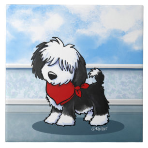 KiniArt Cutieface Havanese Keramische Tegel Tegeltje