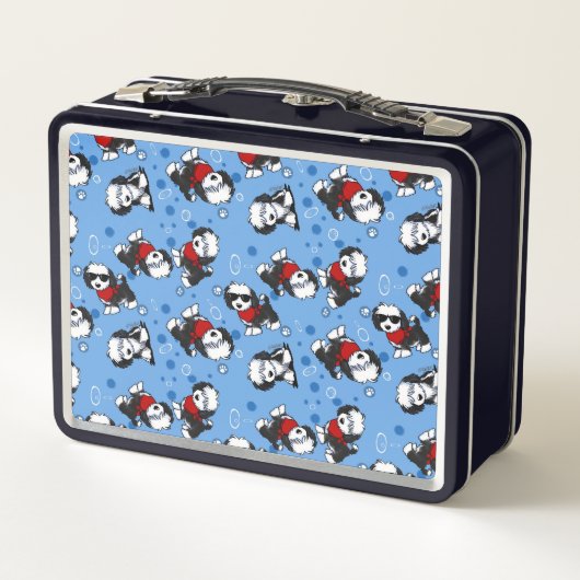 KiniArt Cutieface Havanese Lunchbox (Achterkant)