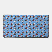 KiniArt Cutieface Sheepdogs de bureau Mat (Recto)