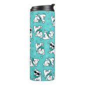 KiniArt Cutieface Westies Thermosbeker (Gedraaid links)