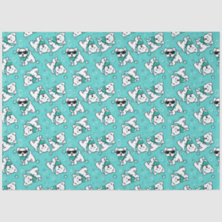 KiniArt Cutieface Westies Tissuepapier