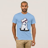 KiniArt Doggles Westie T-shirt (Voorkant volledig)