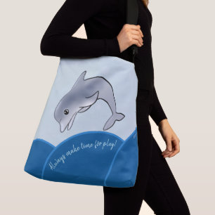 KiniArt Dolfijn Crossbody Tas