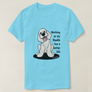 KiniArt Doodle Dog T-Shirt
