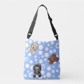 KiniArt Doodle Dogs Tas (Voorkant)