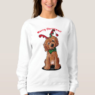 KiniArt DoodleMoji Sweatshirt de Noël