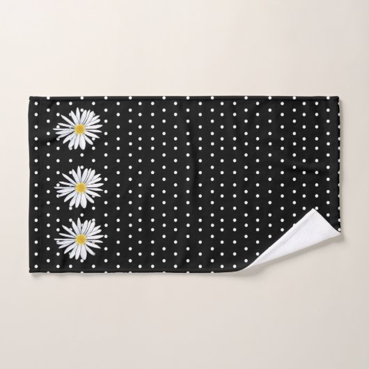 KiniArt Dotted Daisy (Serviette à main)