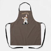 KiniArt Fawn Frenchie All-Over Print Apron Schort (Voorkant)