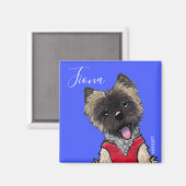 KiniArt Fiona Magnet Magneet (Voorkant / Achterkant)