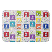 KiniArt Flowerbox Westies Badmat (Voorkant)