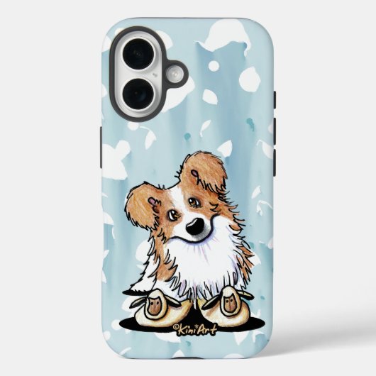 KiniArt Gold Border Collie Case-Mate iPhone Case (Achterkant)
