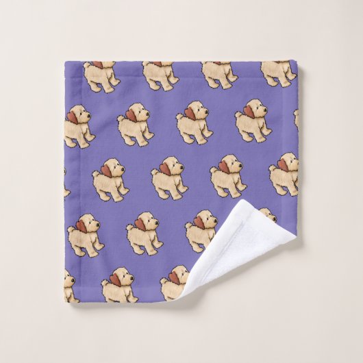 KiniArt Goldendoodle Chiot (Gant de toilette)