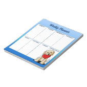 KiniArt Goldendoodle Planner Notitieblok (Gedraaid)