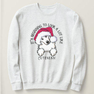 KiniArt Grand Pyrénées Sweatshirt de Noël