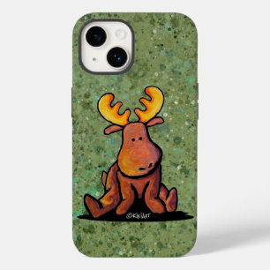 KiniArt Groovy Moose Case-Mate iPhone 14 Hoesje