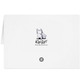 KiniArt Halloween Westie Terrier (Dos Horizontal)